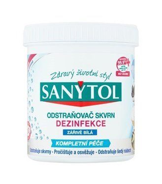 Sanytol Dezinfekčný odstrňovač škvŕn, bieliaci 450g