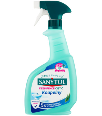 Sanytol Dezinfekčný univerzálny čistič do kúpeľne proti vodnému kameňu 500ml