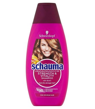 Schauma Strength & Vitality, Šampón 400ml