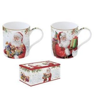 Set hrnčekov Santa is Coming 350ml 2ks R0283