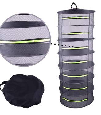 Sieť na sušenie kruhová so zipsom 7poschodová priemer 58cm