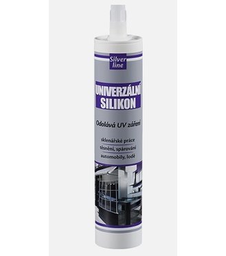 Silikon neutrálny Silver line 280ml transparentný