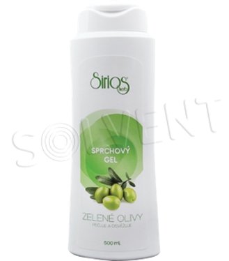 Sirios Herb Sprchovací gél Zelené olivy 500ml