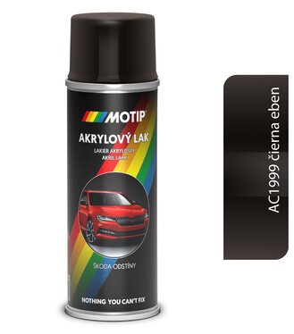 Škoda Autoemail AC0199 Čierna matná 200ml