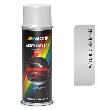 Škoda Autoemail AC1000 Biela lesklá  200ml
