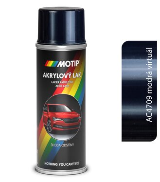 Škoda Autoemail AC4709 Modrá virtuál 200ml
