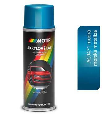 Škoda Autoemail AC9471 Modrá morská metalíza 200ml
