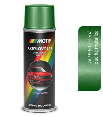 Škoda Autoemail AC9560 Zelená Pacific metalíza 8U8U 200ml