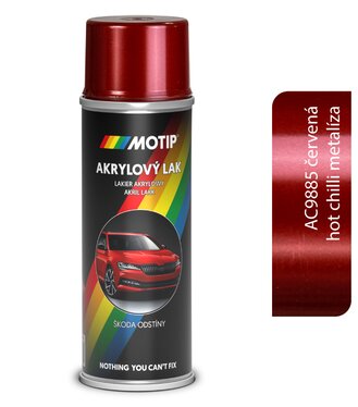 Škoda Autoemail AC9885 Červená Hot chilli metalíza E1E1/8H8H 200ml