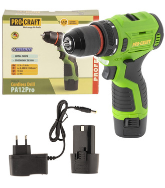 Skrutkovač Aku ProCraft PA12Pro-1b