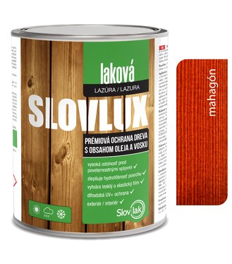 Slovlux Laková lazúra 0080 Mahagón 0,7l