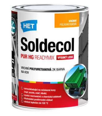 Soldecol PUR HG 5300 zelená stredná 0,7l