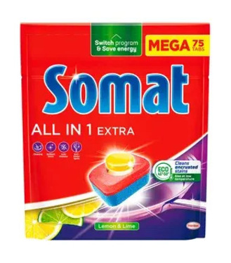 Somat MEGA AllinOne Extra 75ks Lemon