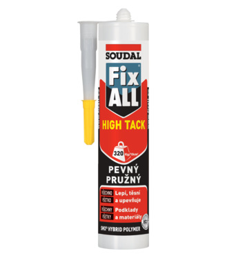 Soudal Fix All High Tack 290ml šedý