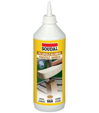 SOUDAL PU Lepidlo na drevo 66A rychloschnúce 750g