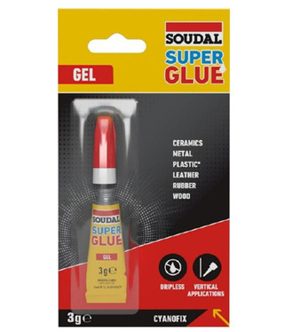 SOUDAL Super Glue Gel 3g