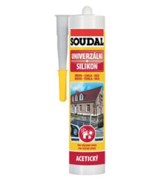 Soudal Univerzálny silikón transparent 280ml