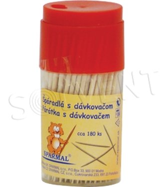 Špáradlá s dávkovačom 180ks