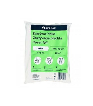 Spokar plachta 4x5 40MY LDPE