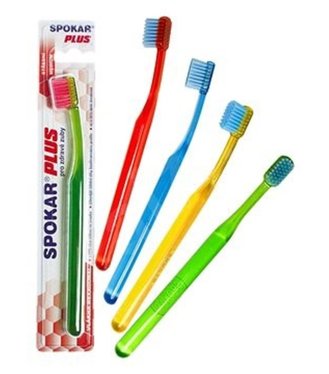 SPOKAR Zubná kefka stredná 3428
