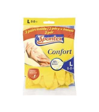 Spontex Rukavice Confort L 2páry