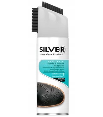 Spray silver na velúr a nubuk čierna 200ml