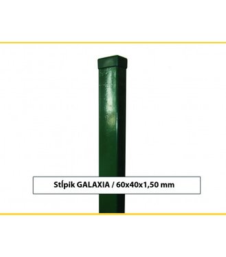 Stĺpik Galaxia 60x40x1.50x1800 ZN+PVC6005