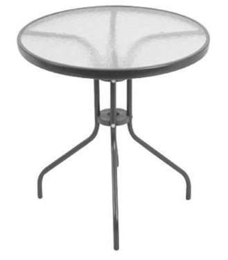 Stôl LEQ ALESIA čierny/antracit 70x60cm