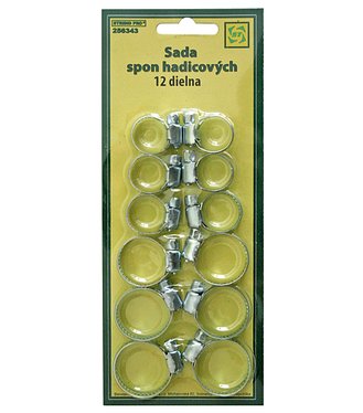 Strend Pro HC612 sada hadicových spon - 12 dielna