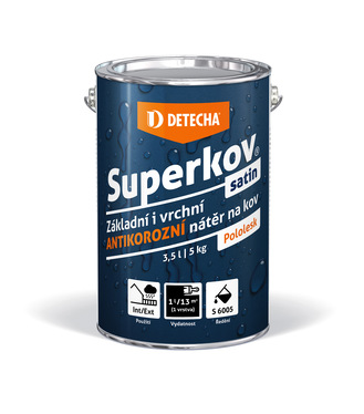 Superkov satin tm. hnedý RAL8017 2.5kg