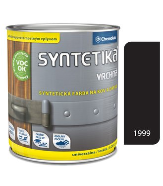 Syntetika S2013U 1999 čierna 9l - vrchná farba lesklá