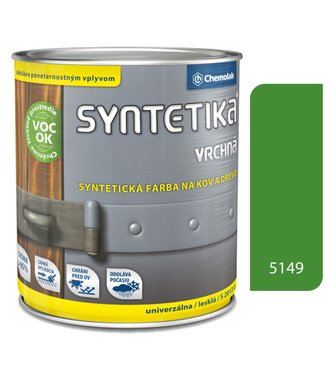 Syntetika S2013U 5149 svetlozelená 2,5l - vrchná farba lesklá