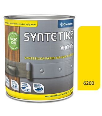 Syntetika S2013U 6200 žltá 9l - vrchná farba lesklá