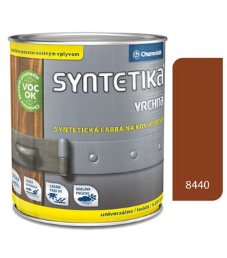 Syntetika S2013U 8440 červenohnedá - vrchná farba lesklá 2,5l