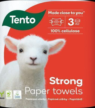 Tento Kuchynské utierky Extra strong 3-vrstvové 2ks