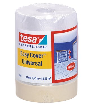 Tesa 4368 0,55m/33m - zakrývacia fólia s páskou Universal