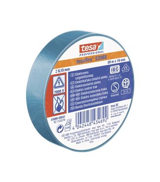 Tesa 53988 Elektroizolačná páska, 19mmx20m modrá