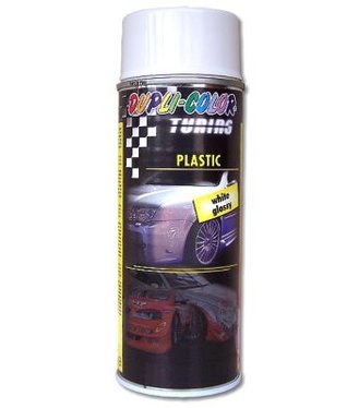Tuning Lak na tvrdené plasty, plastic čierna lesklá 400ml