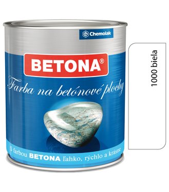 U2043 Betona 1000 biela - Farba na betón 0,75l