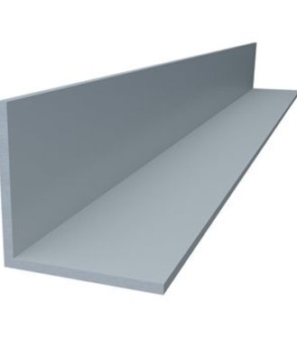 Uholník prekrývací AL elox striebro 15x15x1.3 2m