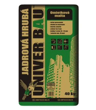 UNIVER BAU omietková malta jadrová hrubá 25kg