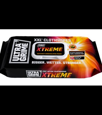 Utierky čistiace ULTRAGRIME® Xtrem 40ks XXL aj na farby a graffiti,5910