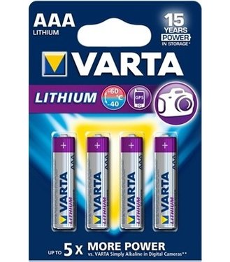 Varta Lithium AAA batéria 4ks