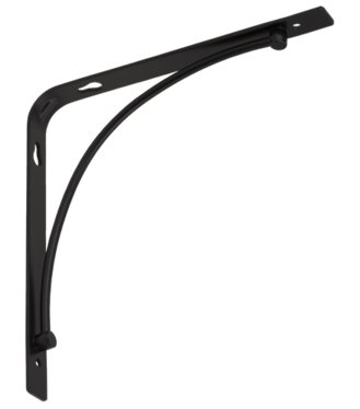 Velano Konzola BOW 200x200mm, čierna matná