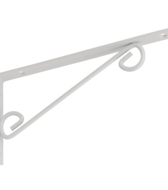 Velano Konzola dekoratívna jednoduchá biela WOP250 250x125mm