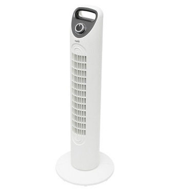 Ventilátor stĺpový 79cm 45W TWF822 , farba biela