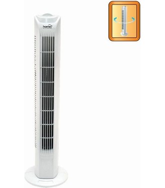 Ventilátor stľpový biely 80cm 45W