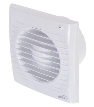 Ventilátor Timer so sieťkou ERA D125