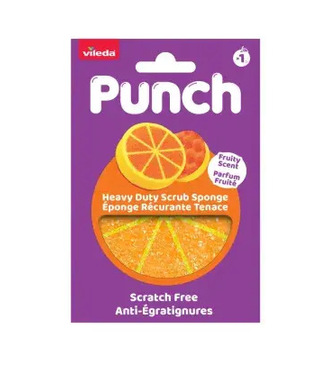 Vileda Viacúčelová hubka Punch Orange 1ks