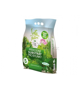 Vita Natura Substrát prírodný pre bylinky 5l